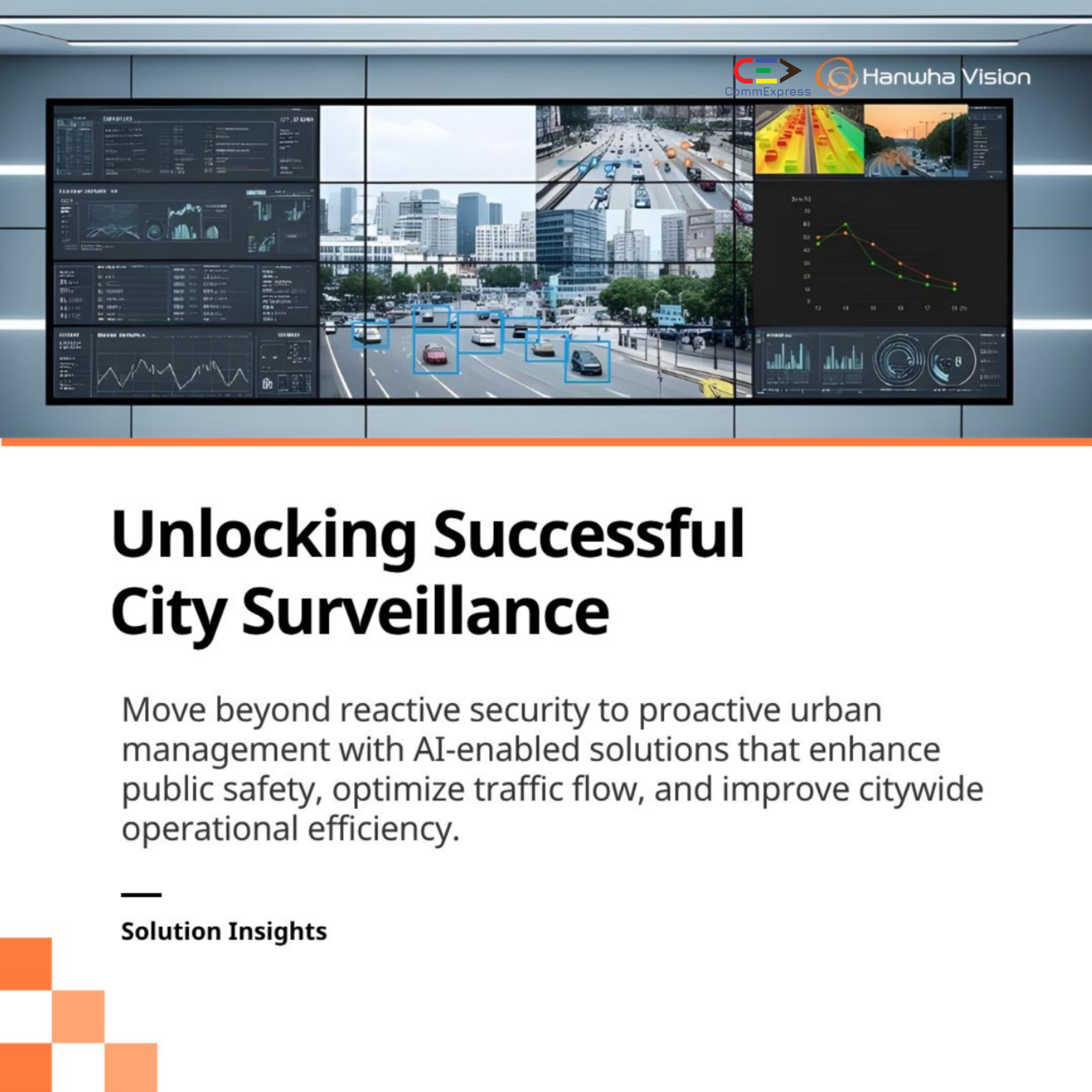 Hanwha Vision Smart City Solutions | AI Surveillance สำหรับเมืองอัจฉริยะยุคใหม่